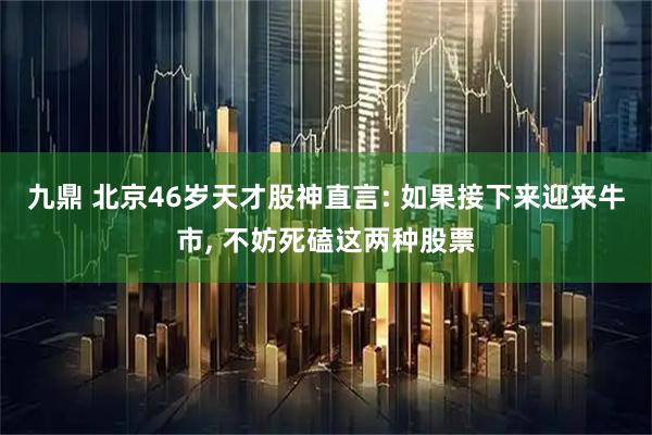 九鼎 北京46岁天才股神直言: 如果接下来迎来牛市, 不妨死磕这两种股票