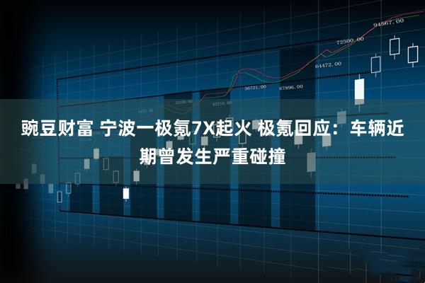 豌豆财富 宁波一极氪7X起火 极氪回应：车辆近期曾发生严重碰撞